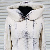 Одежда handmade. Livemaster - original item Nutria fur coat (velour dressing). Handmade.