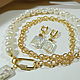 Necklace 'Laura' natural baroque pearls. Necklace. Handwork of jewelry.. My Livemaster. Фото №4