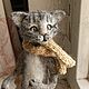  Котёнок Степан, Войлочная игрушка, Санкт-Петербург,  Фото №1