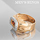 Ring-signet: Ring: Laconic style, Signet Ring, Tolyatti,  Фото №1