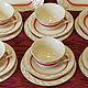 Заказать Винтаж: Антикварный английский чайный сервиз на 6 персон от Royal Ivory. vintage-market. Ярмарка Мастеров. . Сервизы винтажные Фото №3