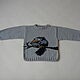  children's gray jumper with crow. Sweaters and jumpers. 4 children-baby. Online shopping on My Livemaster.  Фото №2