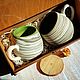 Tea Pair Ceramic Mugs, Single Tea Sets, Vyborg,  Фото №1