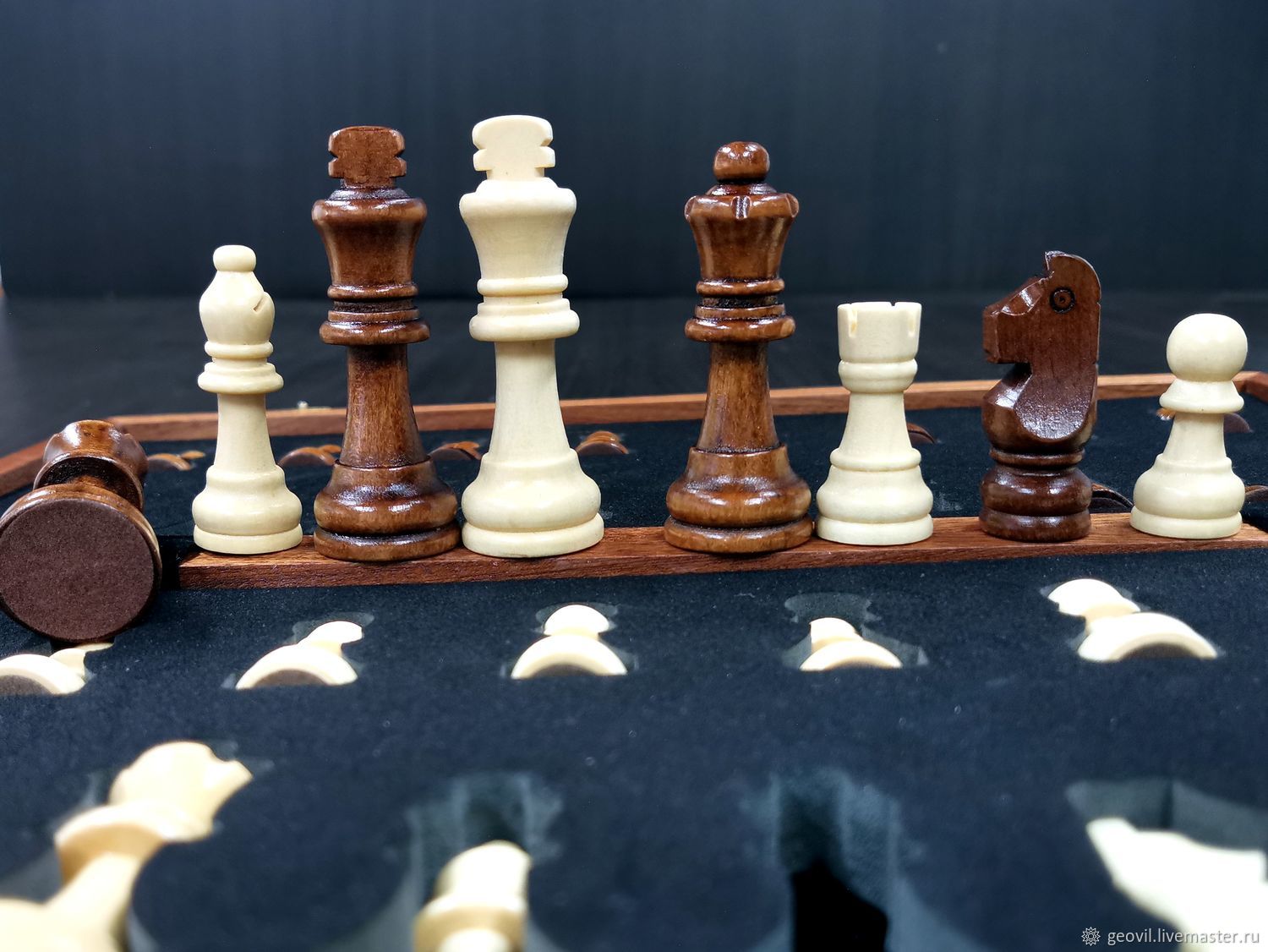 Шахматы Классика, 39x39 см., из дерева, ручной работы в интернет ...