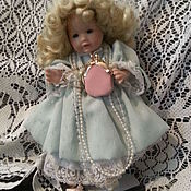 Кукла малышка коллекционная, тело ткань набивка