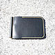 Horween chromexcel Leather moneyclip wallet. Clamps. TheFlyingTurtle. Online shopping on My Livemaster.  Фото №2