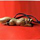 Torang, athame, totem palm stick of FOXES, Souvenir weapon, Murom,  Фото №1
