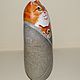 Cat with a kitten in a blanket. Stones. Stone-paint. Online shopping on My Livemaster.  Фото №2