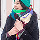 Knitted set JADE HAT SCARF. Scarves. SweetMarket. My Livemaster. Фото №5