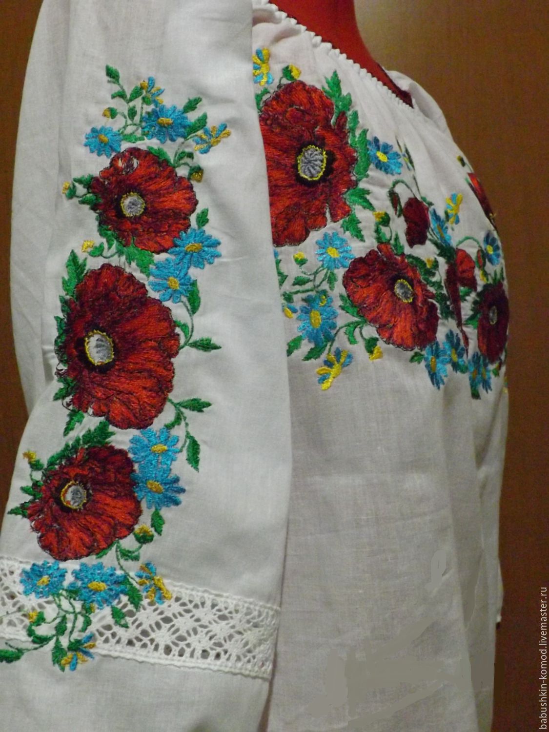 Women's embroidery ZhR2-58, Blouses, Temryuk,  Фото №1