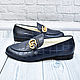 Men's loafers, made of genuine crocodile leather, with fur!. Loafers. SHOES&BAGS. My Livemaster. Фото №5