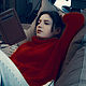 Вязаный свитер-бойфренд. Свитеры. Nataly-knit4you. Ярмарка Мастеров.  Фото №4