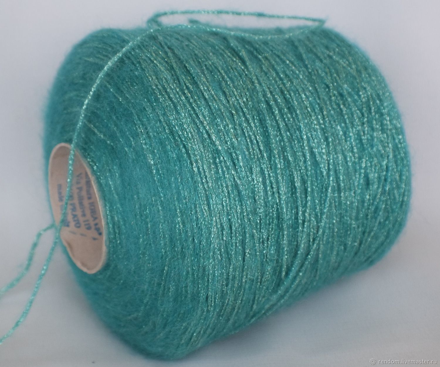 Суперкидмохер с люрексом (IGEA), зеленая бирюза купить в интернет ...