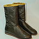 Ugg boots, Python skin, custom, high quality!, Ugg boots, St. Petersburg,  Фото №1