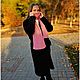  Кашемировый шарф женский, теплый подарок женщине. Подарки на 8 марта. Женский свитер | джемпер | жилет. Ярмарка Мастеров.  Фото №6