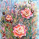 Объемная картина « Розы морских глубин », Картины, Москва,  Фото №1