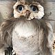 Order Owl from natural fur with flying wings. Holich_toys. Livemaster. . Stuffed Toys Фото №3