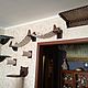 Готовый комплекс Котодром. Когтеточки. Мы Бобры. Интернет-магазин Ярмарка Мастеров.  Фото №2