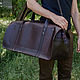 Andersson leather travel bag, Travel bag, Volgograd,  Фото №1