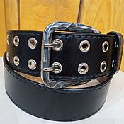 Аксессуары handmade. Livemaster - original item Men leather belt for jeans. Handmade.