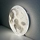 Заказать Ночник (бра) - Луна 25 см. Lampa la Luna byJulia. Ярмарка Мастеров. . Ночники Фото №3
