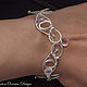 Silver bracelet 'Elf'. Bead bracelet. DumeOlechka.Design.Jewelry. Online shopping on My Livemaster.  Фото №2