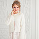 Wedding coat, Bridal jacket, Bridal coat, Inna Cream, Capes, Moscow,  Фото №1