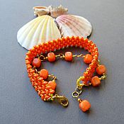 A bracelet made of beads