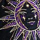 Заказать Мешочек для Таро Солнце. Елена Мешкова. Вышивка, мешочки.. Ярмарка Мастеров. . Мешочек Фото №3
