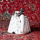 Винтаж:  стол сервирован к чаю. Чайники винтажные. Fancy teapots. Интернет-магазин Ярмарка Мастеров.  Фото №2
