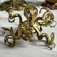 Order Stand for jewelry 'OCTOPUS', statuette. Decoupage. Livemaster. . Figurines Фото №3