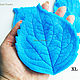 'HYDRANGEA LEAF' SILICONE MOLD (WEINER). Molds for making flowers. Mozza-Flowers. My Livemaster. Фото №6