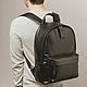 Backpack leather men's 'Lucas' (Black), Backpacks, Yaroslavl,  Фото №1