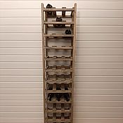 Для дома и интерьера handmade. Livemaster - original item Wine rack 45 bottles. Handmade.