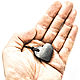 Heart pendant made of natural shungite. Pendants. keledrocks. My Livemaster. Фото №6