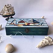 Для дома и интерьера handmade. Livemaster - original item copernica-box for money, decoupage. Handmade.