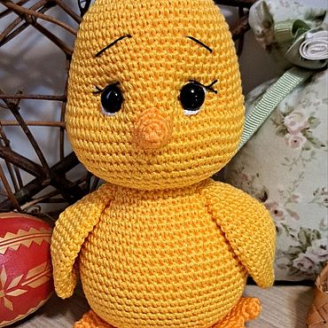 Куклы и игрушки ручной работы. Ярмарка Мастеров - ручная работа Цыплёнок. Handmade.