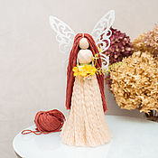 Куклы и игрушки handmade. Livemaster - original item Angel macrame large wings. Handmade.