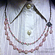 beads 'Rose'. Necklace. Himawari shop. Online shopping on My Livemaster.  Фото №2