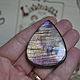 Cabochon Spectrolite 48,5 X 38,5 X 6,5. Cabochons. paintsofsummer (paintsofsummer). Online shopping on My Livemaster.  Фото №2