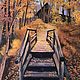 oil painting 'autumn Gold', Pictures, Moscow,  Фото №1