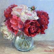 Картины и панно handmade. Livemaster - original item Oil painting Bouquet of flowers impressionism still life. Handmade.