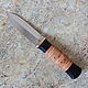 Knife dagger 'Highlander-1' 95h18 birch bark hornbeam. Knives. Artesaos e Fortuna. My Livemaster. Фото №5