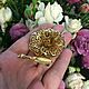 Rare volume brooch from Lisner. Vintage brooches. marusy-1 (Marusy-1). Online shopping on My Livemaster.  Фото №2