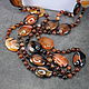 Long necklace of natural onyx. Necklace. naturalkavni. My Livemaster. Фото №4