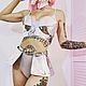 Футуристический танцевальный gogo костюм серебряный корсет баска юбка. Одежда для субкультур. no_shame_baby. Ярмарка Мастеров.  Фото №5