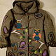 Winter jacket made of wool 'Sovochki and Paisley', Outerwear Jackets, Temryuk,  Фото №1