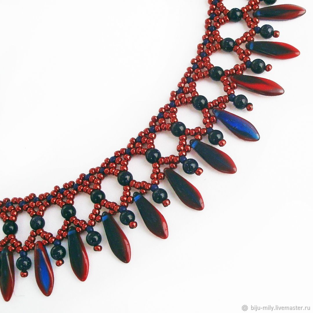 Tanaya necklace with aventurine, Necklace, Abakan,  Фото №1