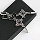 Стильные кольчужные серьги "Shuriken", Серьги классические, Ижевск,  Фото №1