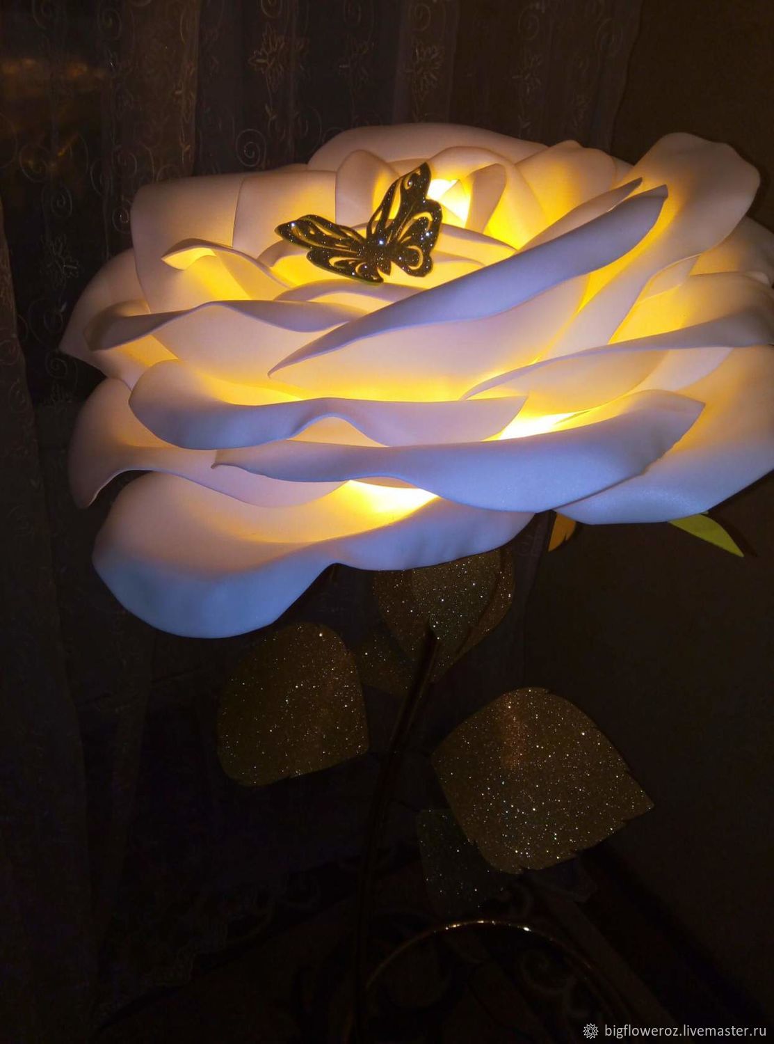 Светильник бабочка из изолона